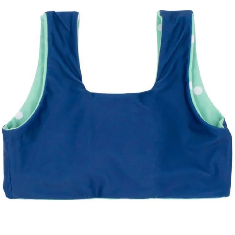 Feather 4 Arrow Kids' Island Hopper Reversible Swimsuit Bikini Top NEW WITH TAGS